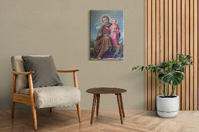 Obraz na płótnie Józef i Jezus