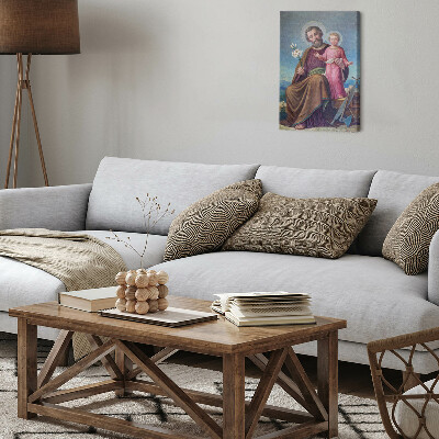 Obraz na płótnie Józef i Jezus