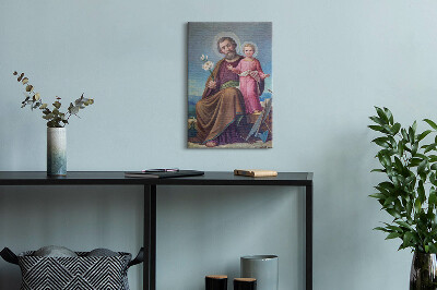 Obraz na płótnie Józef i Jezus