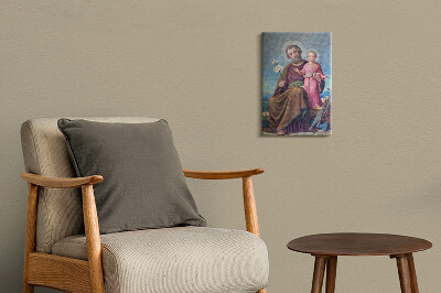 Obraz na płótnie Józef i Jezus