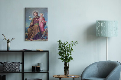 Obraz na płótnie Józef i Jezus