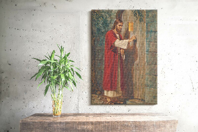 Obraz canvas Jezus Pukający do Drzwi