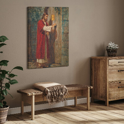 Obraz canvas Jezus Pukający do Drzwi