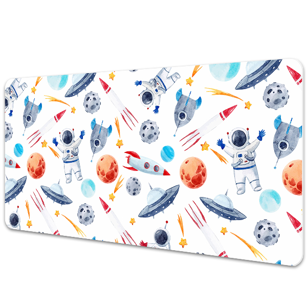 Mata na biurko dla dzieci Astronauta w kosmosie