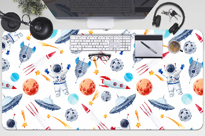 Mata na biurko dla dzieci Astronauta w kosmosie