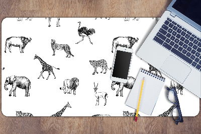 Podkładka na biurko dla dzieci Afrykańskie zwierzęta