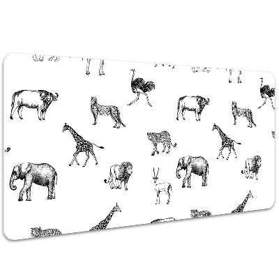 Podkładka na biurko dla dzieci Afrykańskie zwierzęta