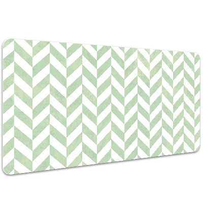 Mata na biurko Geometryczny motyw w jodełkę