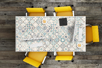 Podkładka na biurko z nadrukiem Abstrakcyjne płytki