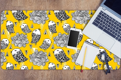 Podkładka na biurko Doodle ptaki