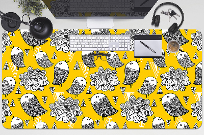 Podkładka na biurko Doodle ptaki