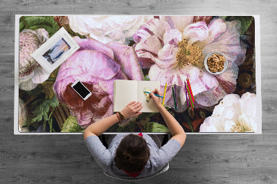 Podkładka na biurko Róże z obrazu