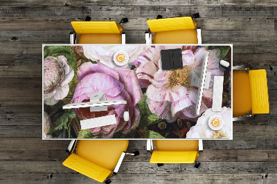 Podkładka na biurko Róże z obrazu