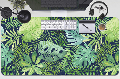 Podkładka na biurko Tropikalne egzotyczne liście