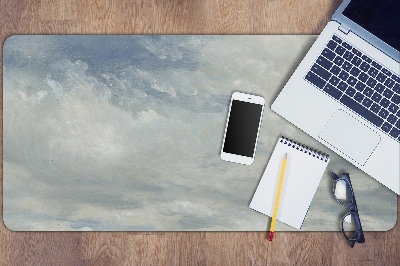 Mata ochronna na biurko Niebieskie chmury
