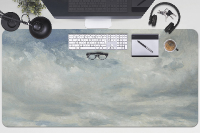 Mata ochronna na biurko Niebieskie chmury