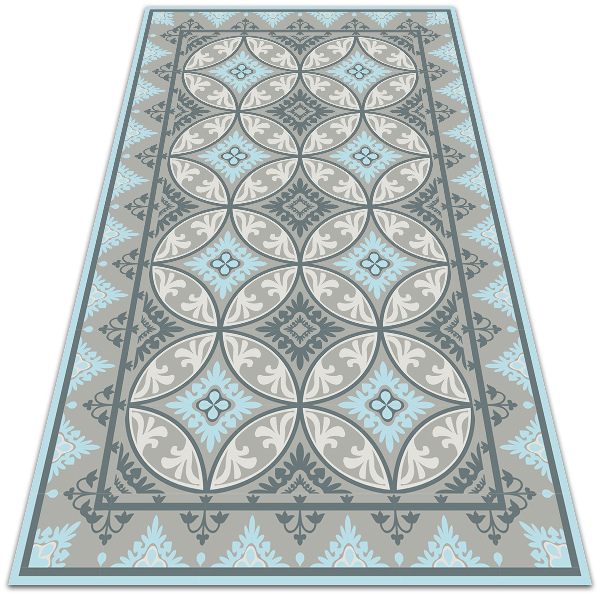 Dywan winylowy do domu Geometryczne koła