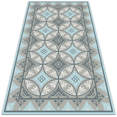 Dywan winylowy do domu Geometryczne koła