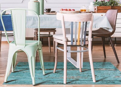 Wewnętrzny dywan winylowy Deska w paski