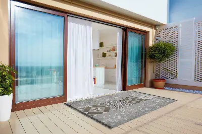 Dywan na taras do ogrodu na balkon Ozdobne płytki