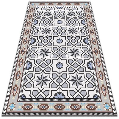 Dywan balkonowy wzór Geometryczne gwiazdy