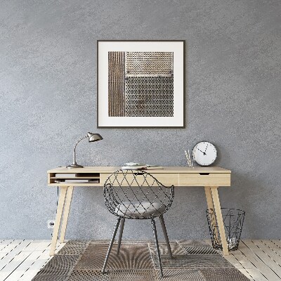 Mata pod fotel ochrona paneli Metalowa podłoga