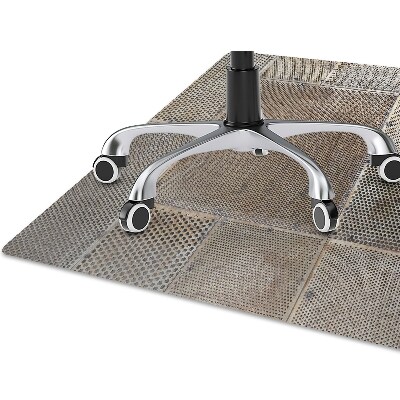 Mata pod fotel ochrona paneli Metalowa podłoga