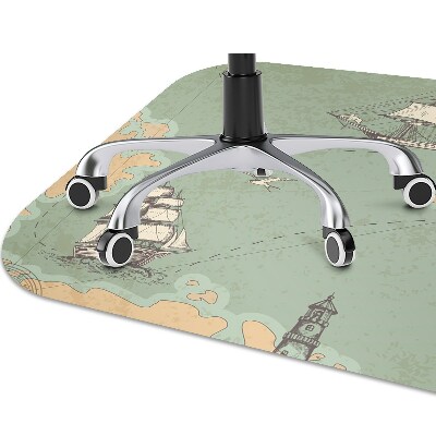 Podkładka pod krzesło Mapa skarbów