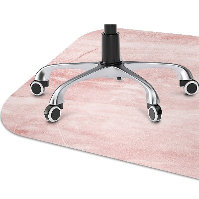 Podkładka pod krzesło obrotowe Różowa tekstura