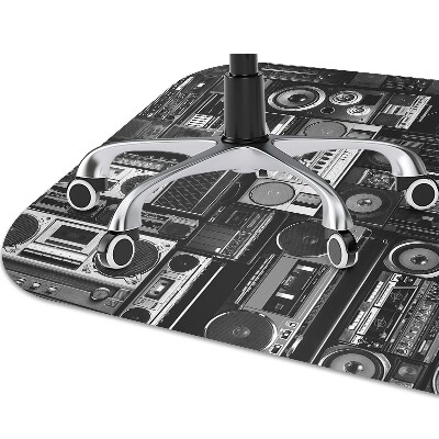 Mata na podłogę pod krzesło Old school boombox