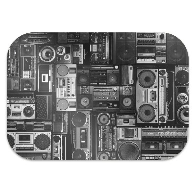 Mata na podłogę pod krzesło Old school boombox