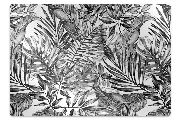 Mata na podłogę pod krzesło Szkic monstera