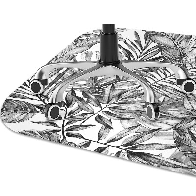 Mata na podłogę pod krzesło Szkic monstera