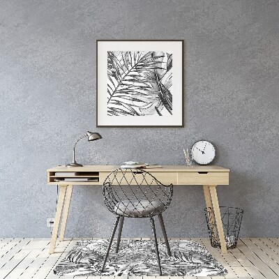 Mata na podłogę pod krzesło Szkic monstera