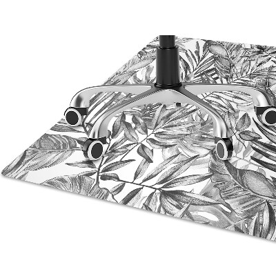 Mata na podłogę pod krzesło Szkic monstera