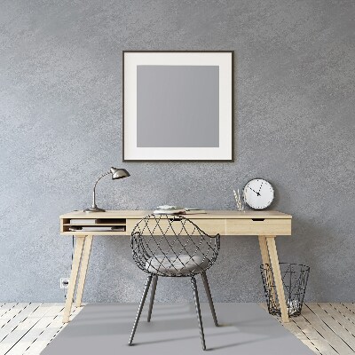 Mata na podłogę pod krzesło Kolor Popielaty