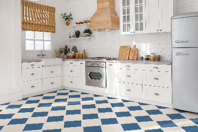 Samoprzylepne płytki PCV Niebieski romb