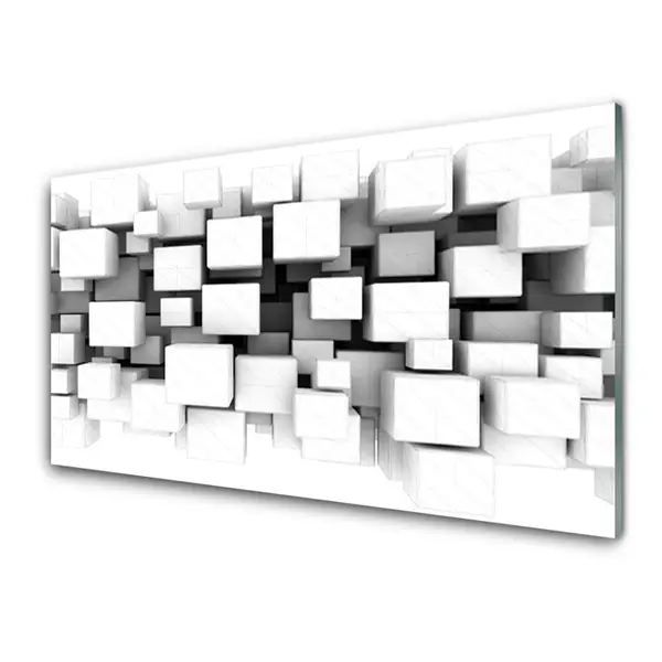 Panel Szklany Abstrakcja Kuchnia Grafika