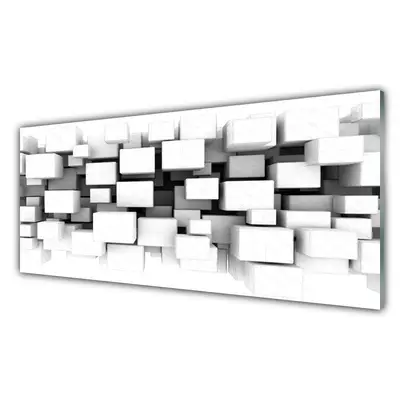 Panel Szklany Abstrakcja Kuchnia Grafika