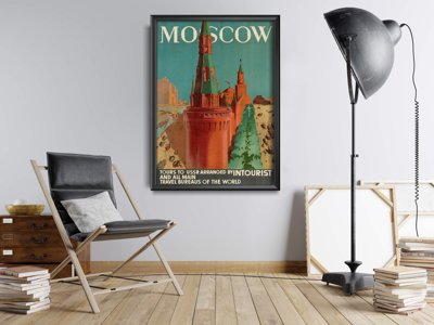 Plakat na ścianę Radziecka Moskwa