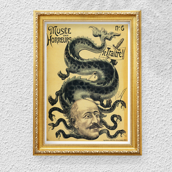 Plakat Musee des Horreurs Le Traitre