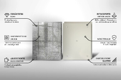 Deska do krojenia Tekstura beton