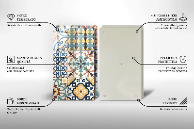 Szklana deska do krojenia Ozdobne płytki kafelki