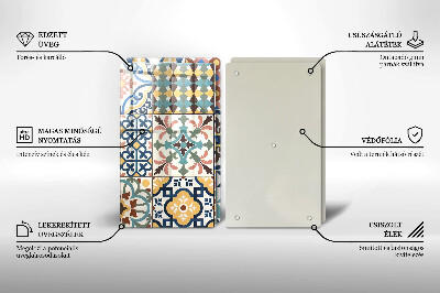 Szklana deska do krojenia Ozdobne płytki kafelki