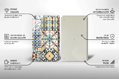 Szklana deska do krojenia Ozdobne płytki kafelki