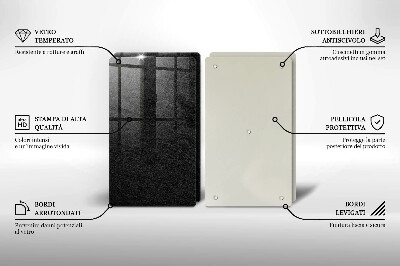 Szklana deska do krojenia skała tekstura