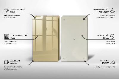 Osłona płyty indukcyjnej Kolor beżowy