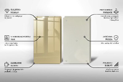 Osłona płyty indukcyjnej Kolor beżowy