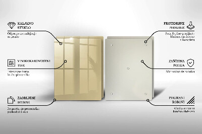 Osłona płyty indukcyjnej Kolor beżowy