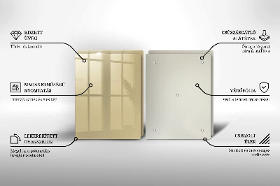 Osłona płyty indukcyjnej Kolor beżowy